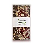 Шоколад Молочный с дробленым кешью и малиной 100 г