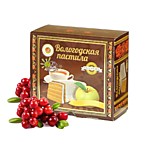 Пастила Вологодская мануфактура без сахара с брусникой 115гр.