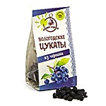 Вологодские цукаты из Черники 70 г. "Кладовая Сладостей"